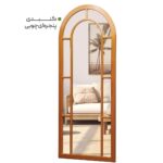 اینه ایستاده گنبدی پنجره ای چوبی