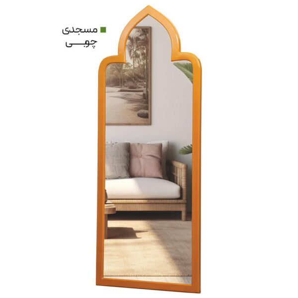 اینه ایستاده مسجدی چوبی