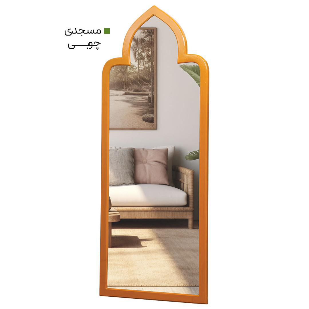 photo_2024-08-28_04-28-00 اینه ایستاده مسجدی چوبی - Image 1