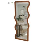 اینه ایستاده موج چوبی - Image 2