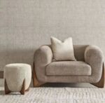 مبل پاندا تدی هفت نفره رنگ کرم و طوسی - Image 2