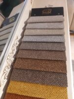 مبل مینیمال هفت نفره رنگ طوسی روشن - Image 4