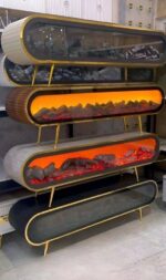 میز تلوزیون شومینه دار مدل 2024 - Image 2