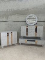 ست میز کنسول و میز تی وی و جاکفشی مدل یاس - Image 2