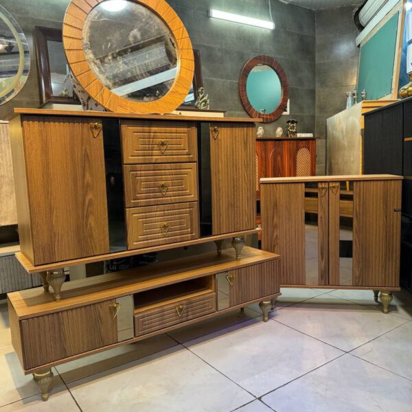 ست میز کنسول و میز تی وی و جاکفشی مدل یاس