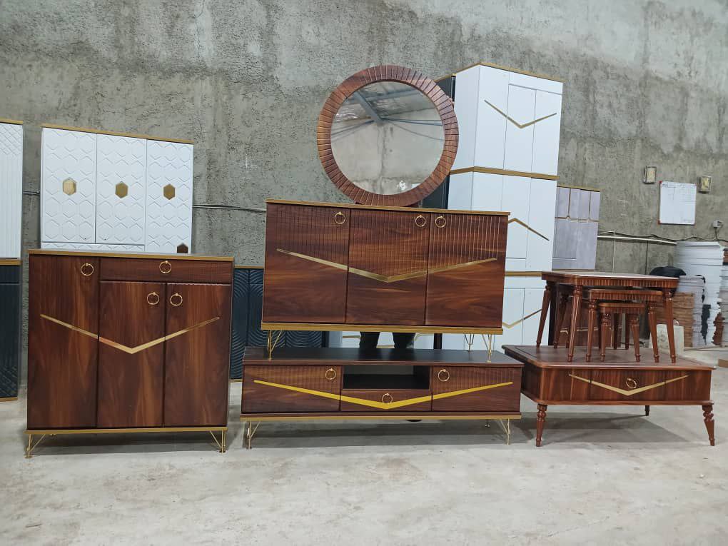 photo_2024-09-14_05-54-40 ست میز کنسول و میز تی وی و جاکفشی و جلومبلی مدل مهر - Image 1