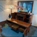 ست میز کنسول و میز تی وی و جاکفشی رنگی مدل ویکتوریا - Image 3