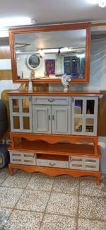 ست میز کنسول و میز تی وی رنگی اینه دار - Image 3