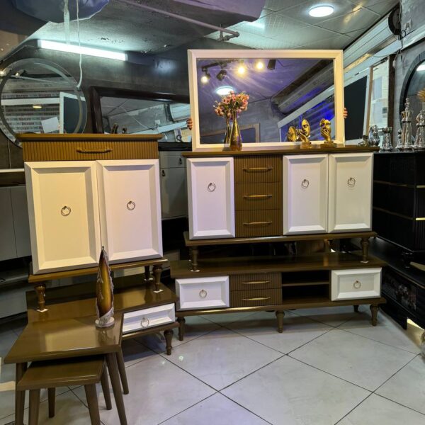 ست میز کنسول و میز تی وی مدل دیان