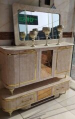 ست میز کنسول و میز تی وی مدل اینه لوزی - Image 3