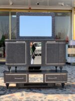 ست میز کنسول و میز تی وی مدل اینه لوزی