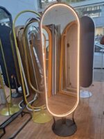 اینه ایستاده پایه فلزی نئون دار - Image 3