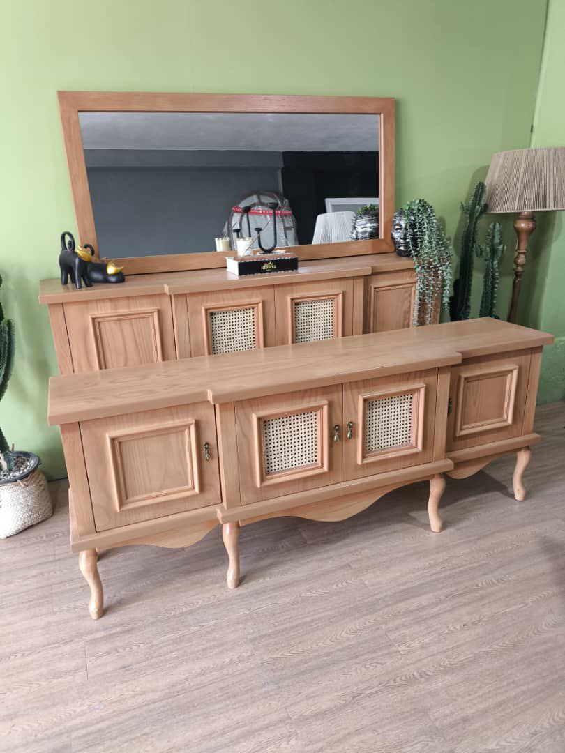 photo_2024-11-04_03-21-59 ست میز کنسول و میز تی وی مدل ملکه - Image 1