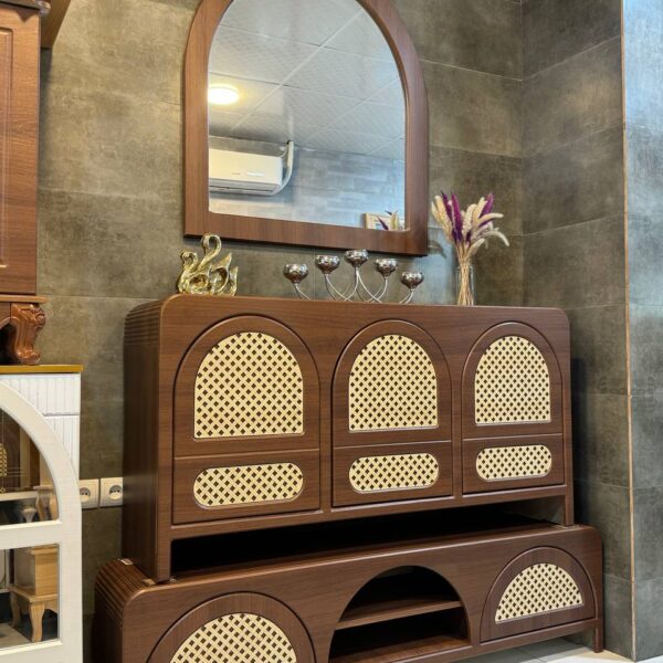 ست میز کنسول و میز تی وی مدل سان