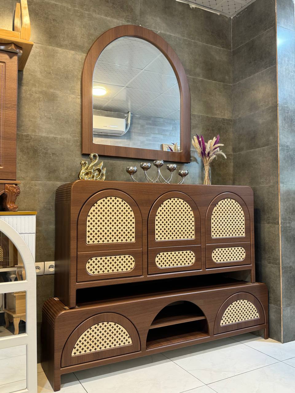 photo_2024-11-24_19-11-36 ست میز کنسول و میز تی وی مدل سان - Image 1