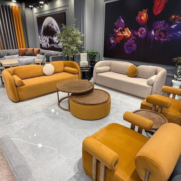 مبل هشت نفره مدل پینترسی