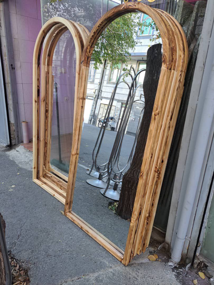 photo_2024-12-08_17-09-57 اینه ایستاده بدون پایه چوب روس سند پلاست مدل گنبدی ساده - Image 1