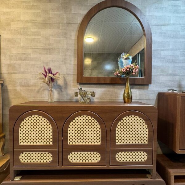 میز کنسول و اینه مدل سان