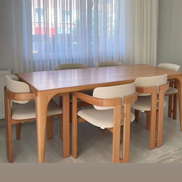 ناهار خوری شش نفره مدل کاپل