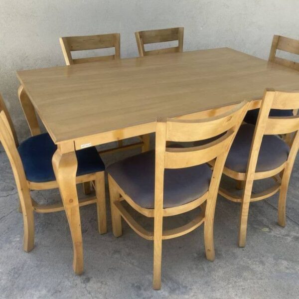 ناهار خوری شش نفره مدل درسا