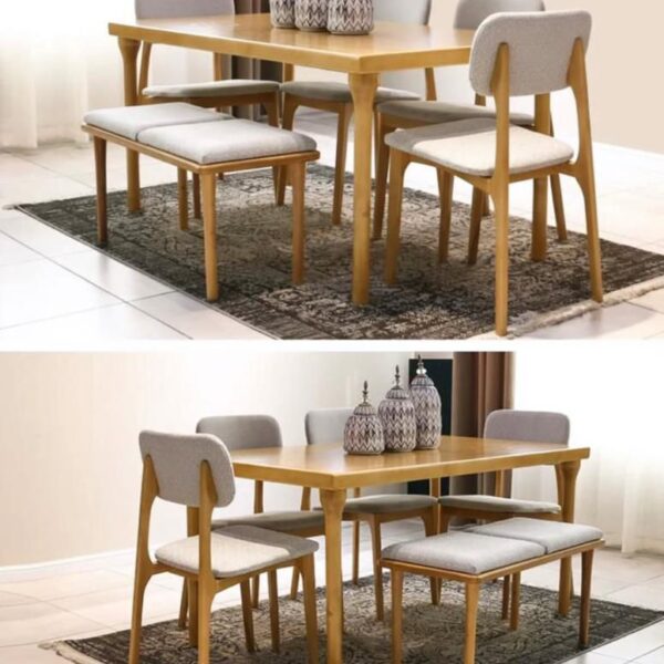 ناهارخوری شش نفره مدل کاترین