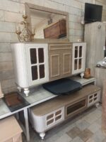 ست میز کنسول و میز تی وی و جاکفشی و جلومبلی مدل کلاسیک - Image 3