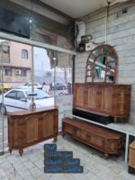 ست میزوکنسول و میز تی وی و جاکفشی مدل مخمل
