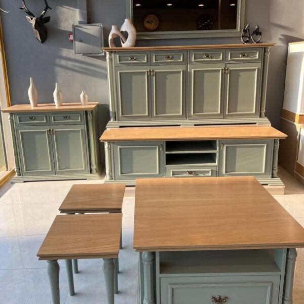 ست میز تی وی و کنسول و جاکفشی رنگی سام