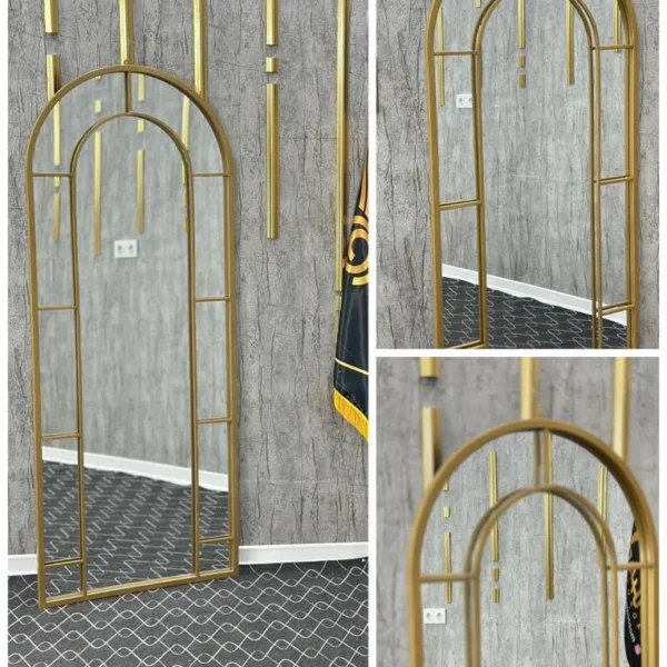 اینه ایستاده گنبدی پنجره ای فلزی