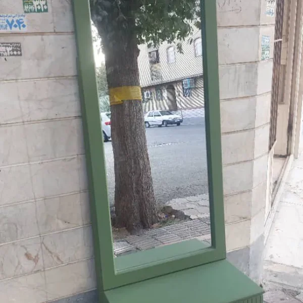 اینه ایستاده مدل مستطیل وکیومی کشو دار