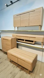 ست میز و کنسول جلومبلی و جا کفشی درنا