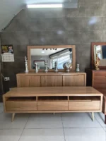 میز تلویزیون و اینه کنسول مدل شاهان