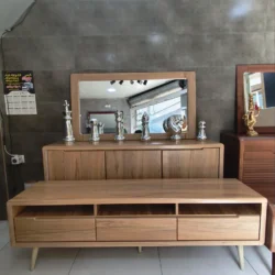 میز تلویزیون و اینه کنسول مدل شاهان