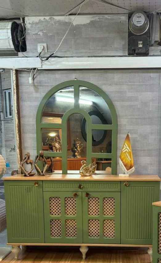 آینه کنسول مدل حصیرخور آینه کنسول مدل حصیرخور