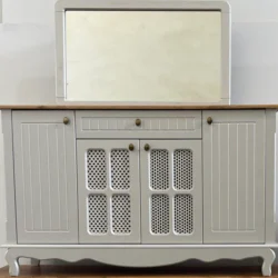 آینه کنسول مدل حصیری