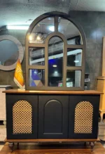 آینه کنسول مدل حصیری کد 2