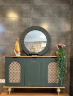 آینه کنسول مدل حصیری کد 2