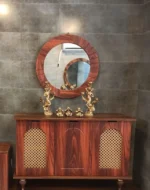 آینه کنسول مدل حصیری کد 2