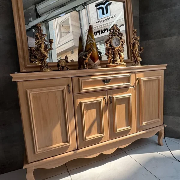 آینه کنسول مدل ویکتوریا رنگی